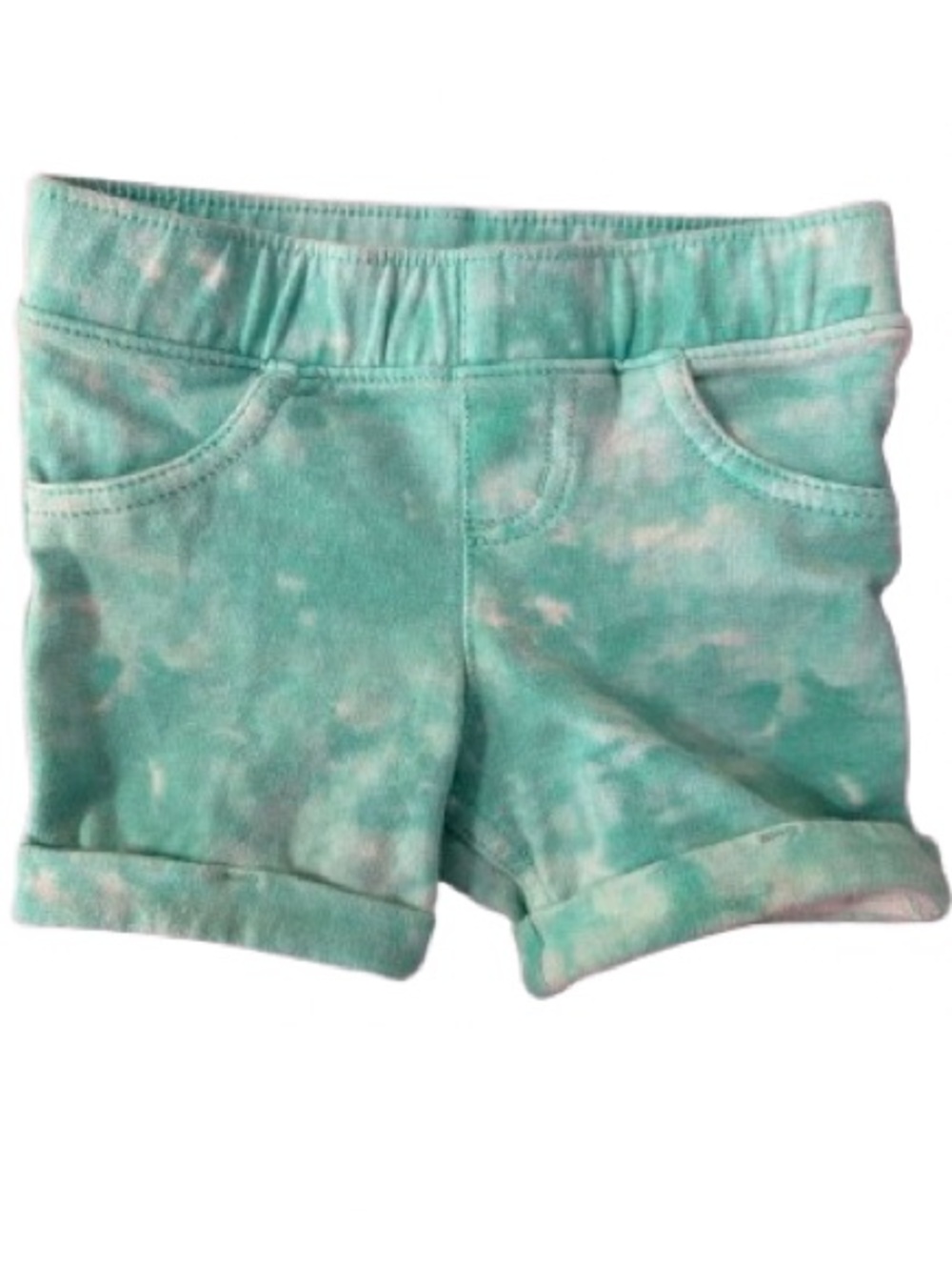 Jumping-beans Baby Girls  Green and Blue Shorts size 2T